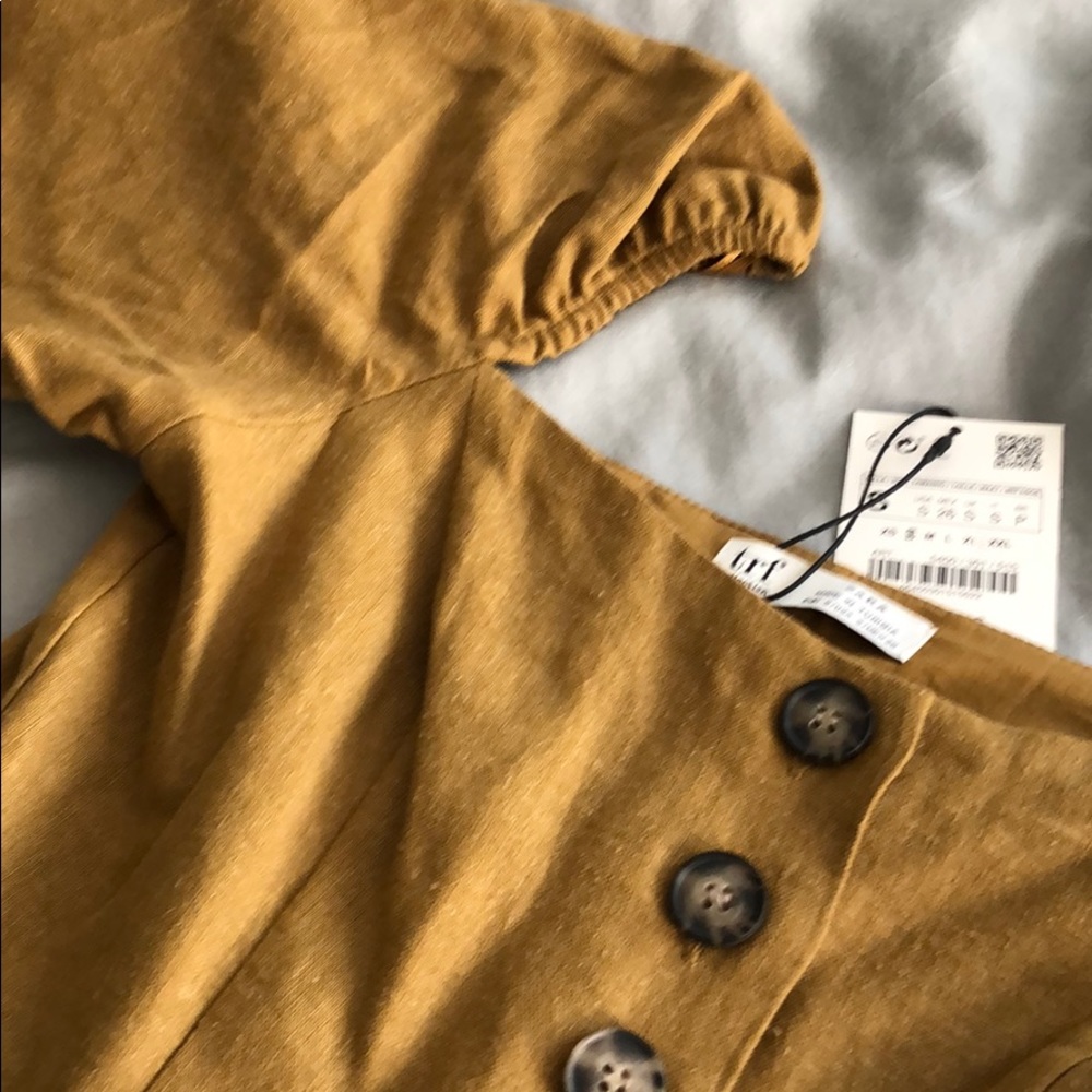 Zara Trafaluc button dress Sz Small